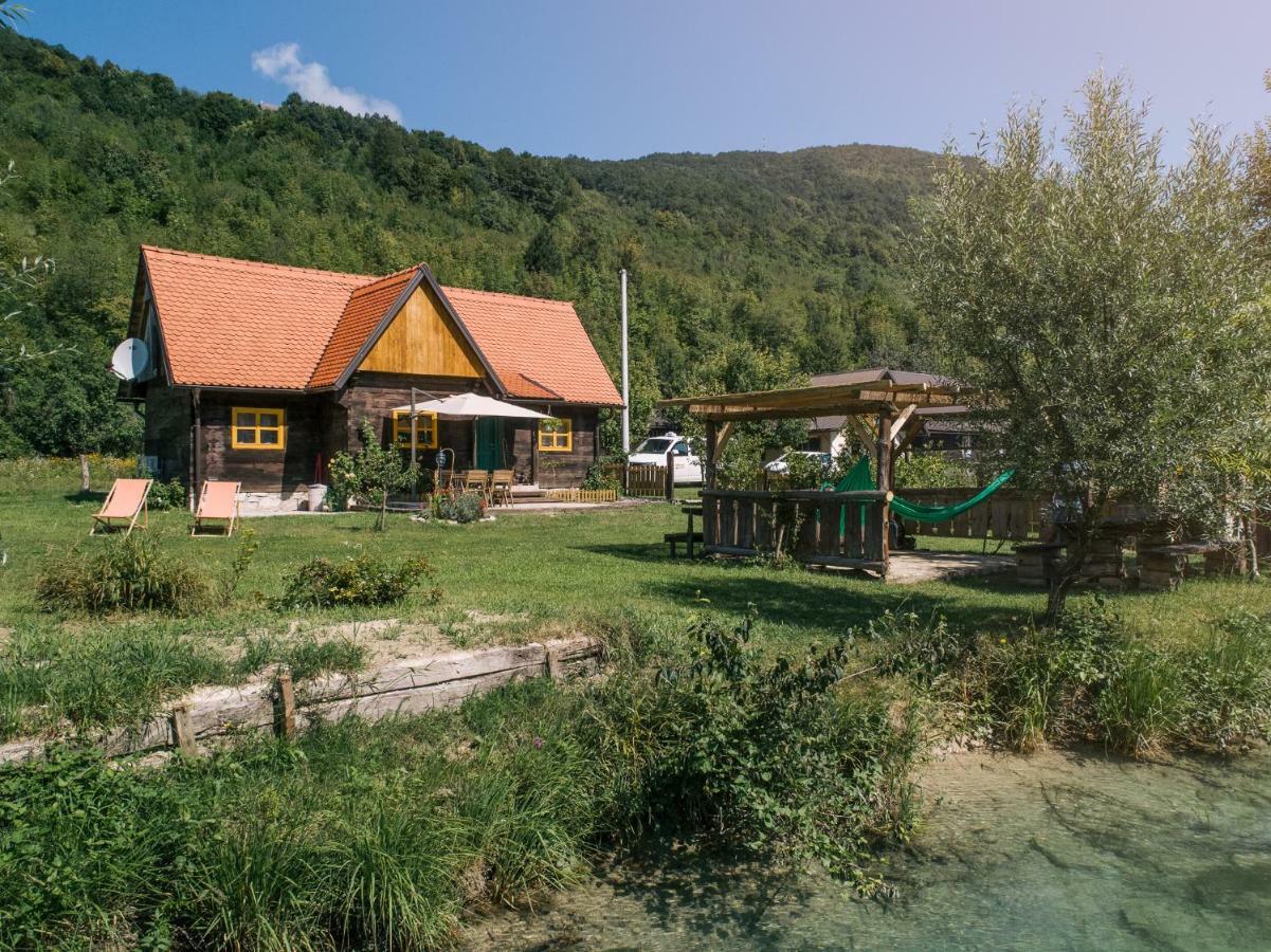 Plitvice Chalet Villa Korana Exteriör bild